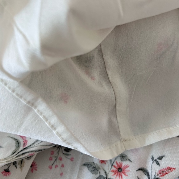 Old Navy Cream Maxi Dress with Orange, Yellow & Green Floral Print.  Size M - Picture 8 of 9